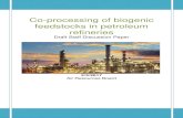 Co-processing of biogenic feedstocks in petroleum refineries · PDF fileCo-processing of biogenic feedstocks in petroleum refineries Draft Staff Discussion Paper 2/3/2017 Air Resources