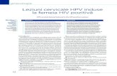 Leziuni cervicale HPV induse la femeia HIV pozitivărevistaginecologia.ro/system/revista/9/54-55.pdf · Anul III • Nr. 9 (3/2015) 54 ginecologie Leziuni cervicale HPV induse la