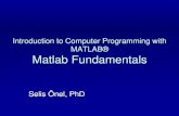 Introduction to Computer Programming with MATLAB® Matlab ...yunus.hacettepe.edu.tr/.../ppt/KMU255Programming...IntroCompProg… · Introduction to Computer Programming with MATLAB®