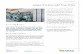 Subsea HPUs (Hydraulic Power Units) - Frames Group Frames Subsea or Production HPUs are ultra-reliable hydraulic ... booster pumps range from 100 up to 1035 bar. ... Subsea HPU Subsea