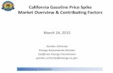 California Gasoline Price Spike Market Overview ...stran.senate.ca.gov/...gasoline_price_spike_-_final_2015-03-23_gds.pdf · 23.03.2015 · California Gasoline Price Spike Market