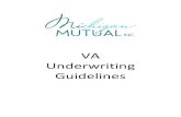VA Underwriting Guidelines - MiMutual - Michigan Mutual …home.michiganmutual.com/forms/Guidelines and Policies/2014.03.07... · VA Underwriting Guidelines | Table of Contents 03.07.2014