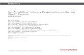 Ion AmpliSeq Library Preparation on the Ion Chef System ... · PDF fileIon AmpliSeq™ Library Preparation on the Ion Chef ... Chef‑ready Kit (Cat. No. A32841) 2 132/133 19/22 4
