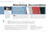 Roland V-accoRdion im einsatz (2) Rocking Accordion · PDF fileworkshop tasten 57 Rocking Accordion Accordions die Audiosignalübertragung mit einem Gitarrensender einfach, sicher