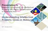 Understanding Intellectual Property Issues in · PDF fileUnderstanding Intellectual Property Issues in Malaysia ... Database Mgmt. ... Jalan Teknokrat 5, 63000 Cyberjaya, Selangor