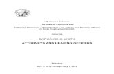 BARGAINING UNIT 2 ATTORNEYS AND HEARING · PDF file01.07.2016 · Agreement Between The State of California and California Attorneys, Administrative Law Judges and Hearing Officers