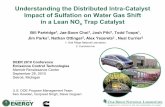 Understanding the Distributed Intra-Catalyst Impact of ... · PDF fileUnderstanding the Distributed Intra-Catalyst Impact of Sulfation on Water Gas Shift in a Lean NO x Trap Catalyst