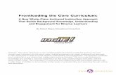 Frontloading the Core Curriculum - Don Johnstondonjohnston.com/.../incite_research_frontloading_core_curriculum.pdf · Frontloading the Core Curriculum: A New Whole-Class Anchored
