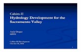 Hydrology Development for the Sacramento Valley - …baydeltaoffice.water.ca.gov/modeling/hydrology/HDG_04/HDG Hydrolo… · Hydrology Development for the Sacramento Valley ... 1922
