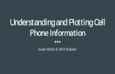 Understanding and Plotting Cell Phone ... - Wisconsin SPDwispd.org/attachments/2015Conference/pdf/Mattert_Weitz... · Understanding and Plotting Cell Phone Information . Evan Weitz