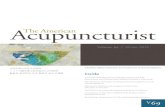 Acupuncturist The American - Crossingscrossingshealing.com/wp-content/uploads/JanesArticleWinter2015.pdf · Volume 69 | Winter 2015 Acupuncturist The American Inside Successful Treatment
