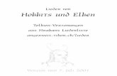 Lieder von Hobbits und Elben - angerweit.tikon.changerweit.tikon.ch/lieder/noten/ll-tolkien-20010707.pdf · With Dwarf and Hobbit, Elves and Men, with mortal and immortal folk, with