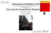 Structural Inspection Report - Fair Factories Clearinghouseaccord.fairfactories.org/accord_bgd_files/1/Audit_Files/6359.pdf · Structural Inspection Report 1 ASHULIA APPARELS LTD