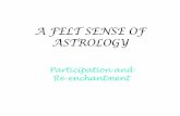 A FELT SENSE OF ASTROLOGY · PDF file“In a nutshell, Focusing, as developed by Eugene Gendlin, is the process of listening to your body in a gentle, accepting way and hearing the