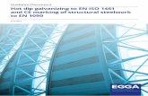 Guidance Document Hot dip galvanizing to EN ISO 1461 and ... · PDF fileHot dip galvanizing to EN ISO 1461 and CE marking of structural steelwork to EN 1090 Guidance Document European