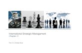 International Strategic Management - …hochschule.drbuer.com/fileadmin/Skripte/C_StratMan__English_CB.pdf · Expansion of the price policy ... strategic business area ... and Prof.