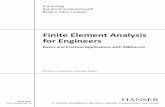 Finite Element Analysis for Engineers - Hanser · PDF fileFinite Element Analysis for Engineers Basics and Prac cal Applica ons with Z88Aurora Frank Rieg Reinhard Hackenschmidt Be