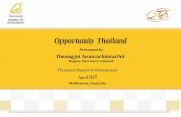 Opportunity Thailand - Economic overview 2016 - · PDF file• Extend mass transit railway system • Acquire 3,183 NGV buses •Expand highways to 4 or more traffic lanes •Develop