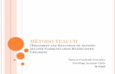 MÉTODO TEACCH - TODO... · PDF fileÍndice 1. introducciÓn 2. objetivos 3. tecnicas educativas del metodo teacch 4. componentes del metodo - enseÑanza estructurada: estructura