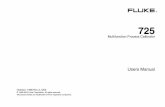 Multifunction Process Calibrator - Fluke Corporationassets.fluke.com/manuals/725_____umeng0300.pdf · Users Manual October, 1998 Rev.3, 5/04 ... Your Fluke 725 Multifunction Process