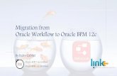 Migration from Oracle Workflow to Oracle BPM 12c - nloug.nl  from Oracle Workflow to Oracle BPM 12c By Pedro Gabriel Oracle ADF 11g Certified Oracle BPM 12c Certified