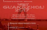 28th Regional Congress of the · PDF file28th Regional Congress of the ISBT Guangzhou, People’s Republic of China 6 EXHIBITIon The exhibition will be positioned close to the scientifi