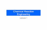 Chemical Reaction Engineering - Aalborg Universitethomes.nano.aau.dk/lg/ChemReact2010_files/Chemical Reaction... · General algorithm of Chemical Reaction Engineering •Mole balance