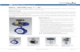 DN25 – DN1000 resp. 1 – 42 - Swissfluid AG · PDF fileSBP Butterfly Valves plastomer-lined PM 51 e / 2014-2 © .com Subject to chang e w/o notice Page 1 of 11 DN25 – DN1000 resp.