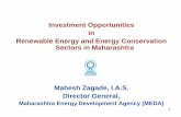 Investment Opportunities in Renewable Energy and  · PDF fileInvestment Opportunities in Renewable Energy and Energy Conservation Sectors in Maharashtra ... LIST OF 31 WINDY SITES