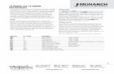 18 SERIES and 19 SERIES Exit Hardware · PDF file18 SERIES and 19 SERIES Exit Hardware East – Pennsylvania ... Monarch Hardware has been carefully ... Monarch Hardware is handcrafted