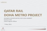 QATAR RAIL DOHA METRO PROJECT - qr.com.qa. IAD local... · doha metro stations design & build ... station typical longitudinal section station typical cross section . ii. overview