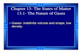 Chapter 13- The States of Matter 13.1- The Nature of Gasesruggieroscience.weebly.com/uploads/2/6/3/4/2634959/chapt13_notes.pdf · Chapter 13- The States of Matter 13.1- The Nature