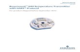 Rosemount 644 Temperature Transmitter with HART  · PDF fileReference Manual 00809-0100-4728, Rev MB July 2016 Rosemount™ 644 Temperature Transmitter with HART® Protocol For