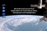 ISS Orbit and Ground Track Applicability for Earth ... Jones AAS... · Rod Jones, Manager NASA ISS Research Integration Office AAS, June, 2014 ISS Orbit and Ground Track Applicability