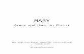CONTENTS -    Web viewPreface by the Co-Chairmen . The Status of the Document . Introduction. A. Mary according to the Scriptures . The Witness of Scripture: A Trajectory of