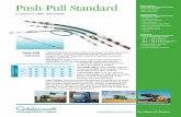 Push-Pull Standard - · PDF fileDescription: Push-Pull Standard Industrial Control Cable Assembly Applications: • Implement control † Throttle control † PTO/4WD activation †