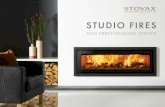 studio fires - Stovax & Gazcobrochures.stovax.com/brochures/pdf/riva-studio.pdf · innovation & inspiration... The Studio range of cassette and freestanding fires has been designed