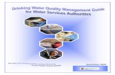 Drinking Water Quality Management Guide for WSAs ... · PDF fileVersion: September 2005 Page 7 Drinking Water Quality Management Guide for Water Services Authorities 3.2 SYSTEM ANALYSIS