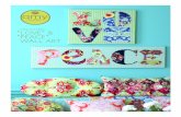 Love and Peace Wall art! - Amy · PDF fileLOVE PEACE WALL ART SEWING PATTERN INCLUDES: Instructions, measurements and pattern your own WALL ART Fabrics designed by Amy Butler for Rowan
