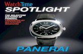 PANERAI - WatchTime · PDF fileRolex. Panerai used a 16-ligne Cortébert caliber 620 ... with a movement from Swiss watch company Angelus ... The 15-ligne caliber, used in early military