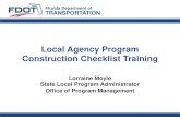 Local Agency Program Construction Checklist Training Construction... · Local Agency Program Construction Checklist Training ... Bid Alternates ... prior to the established bid opening