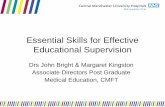 Essential Skills for Effective Educational Supervisioncmft.nhs.uk/media/1385215/essential skills.pdf · Essential Skills for Effective Educational Supervision ... planning for all