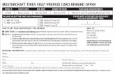 MASTERCRAFT TIRES VISA PREPAID CARD REWARD OFFER - Belle Tirecontent.belletire.com/rebate_forms/2016-Mastercraft-April-Rebate... · mastercraft tires visa® prepaid card reward offer