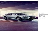2016 Lexus RX and RX Hybrid  · PDF fileCompletely redesigned for 2016 with a striking, chiseled exterior; 295-horsepower, 3.5-liter V6
