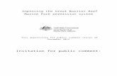 DRAFT - Public Consultation document - Improving the ... Web viewDRAFT - Public Consultation document - Improving the permission system Last modified by: Sara Lando Company: GBRMPA
