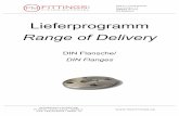 Lieferprogramm Range of Delivery - PM · PDF fileLieferprogramm Range of Delivery DIN Flansche/ DIN Flanges . INFO@PMFITTINGS.DE ... Glatte Flansche DIN 2573 PN 6 Plain Flanges DIN