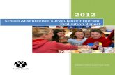 School Absenteeism Surveillance Program: Evaluation Reportophla.pbworks.com/w/file/fetch/68176713/School Health Absenteeism... · School Absenteeism Surveillance Program: Evaluation