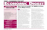 THE CONNECTICUT ECONOMIC DIGEST - Connecticut Labor · PDF fileLabor Market Areas: ... 2 THE CONNECTICUT ECONOMIC DIGEST December 2016 Connecticut ... case, that is, if millennials