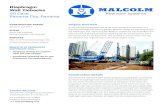 Diaphragm Wall Tiebacks - Malcolm Drilling · PDF fileDiaphragm Wall Tiebacks 50 Calle Panama City, Panama CONSTRUCTION PERIOD ... the diaphragm wall, optimizing the design to enable