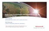 Smart Grid Technologies and Applications for the ...focapo.cheme.cmu.edu/2012/presentations/Samad.pdf · Smart Grid Technologies and Applications for the Industrial Sector Tariq Samad